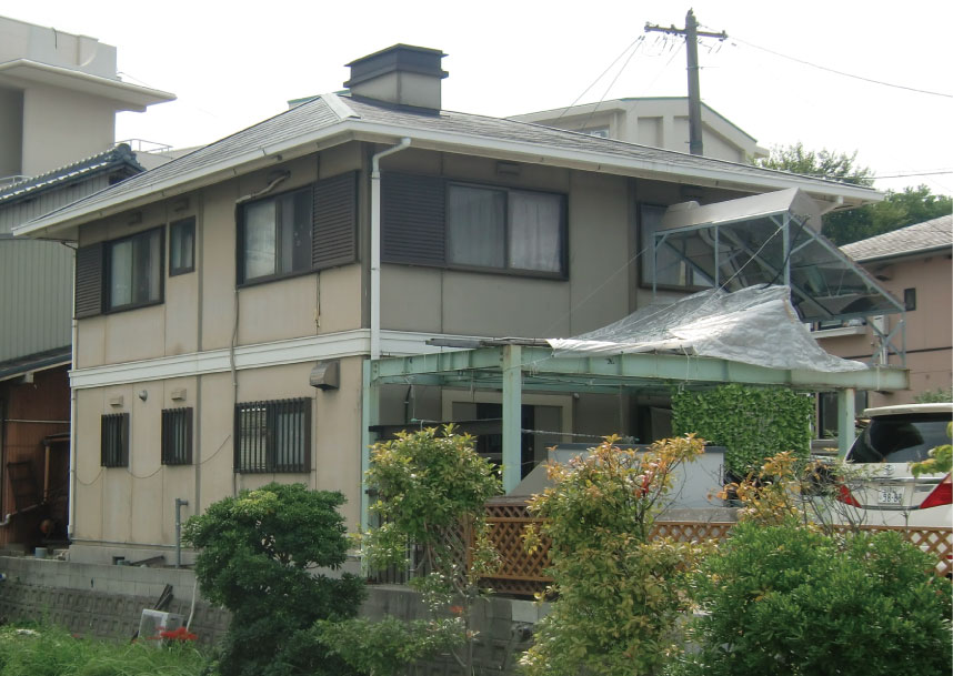 施工前の写真